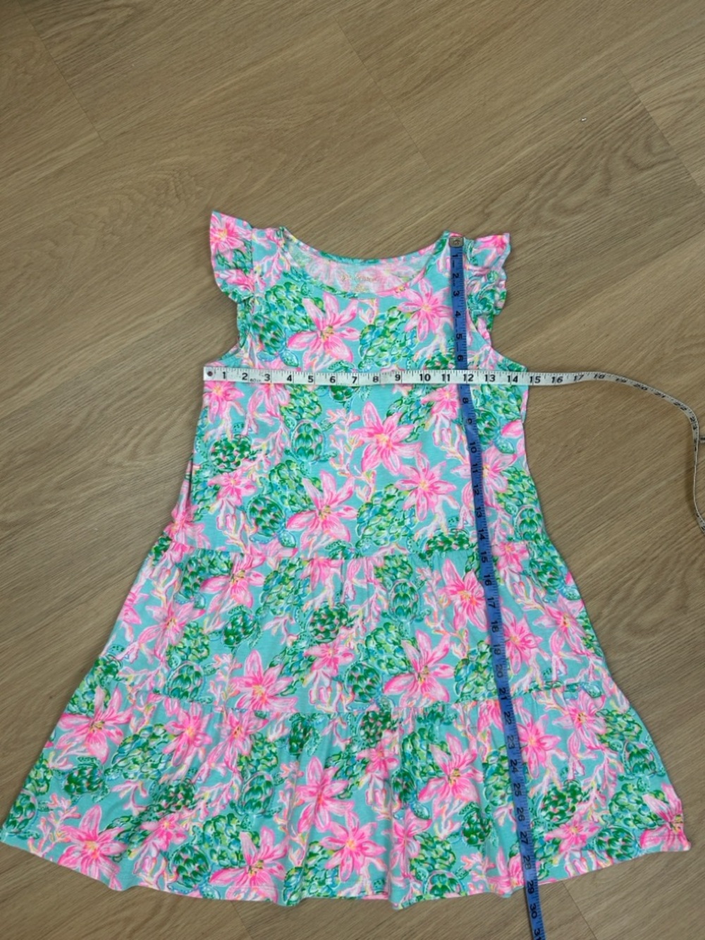 Lilly Pulitzer Brynn Flutter Sleeve Swing Dress XL - Picture 2 of 6